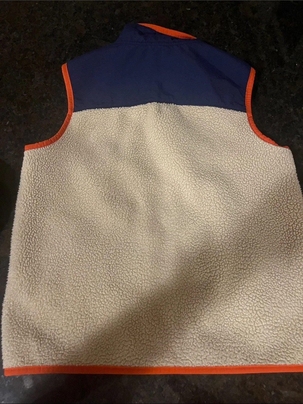 Old Navy Kids Navy and Orange Jacket Vest